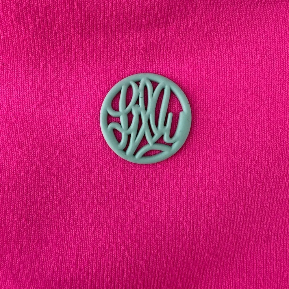 Lilly Pulitzer Luxletic Pull On Leggings Pink Small - Picture 5 of 9